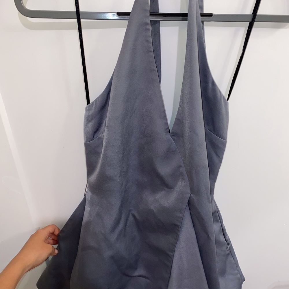 Grey/silver Romper - Picture 3 of 6